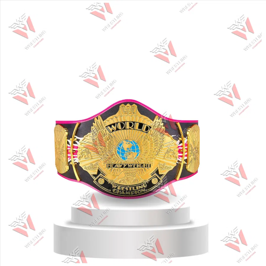 Bret Hart Signature Wrestling Championship Replica Title Belt