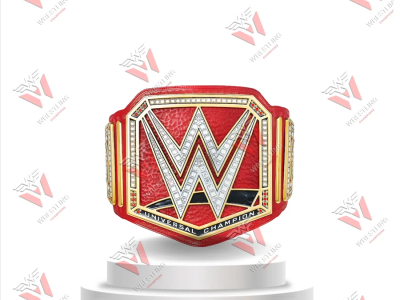 Universal Commemorative Wrestling Championship Replica Title Belt