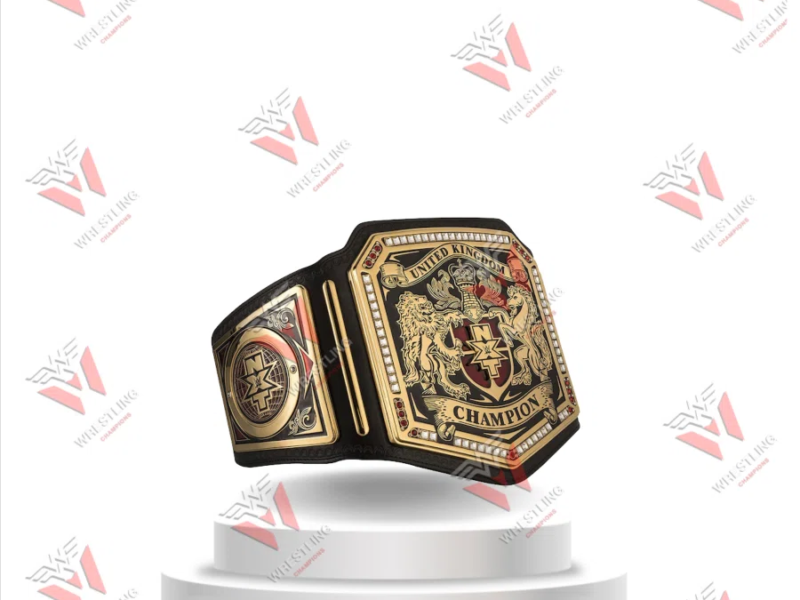 NXT United Kingdom Wrestling Championship Replica Title Belt