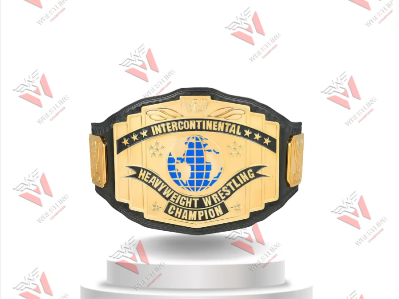 Intercontinental Heavyweight Wrestling Championship Replica Title Belt