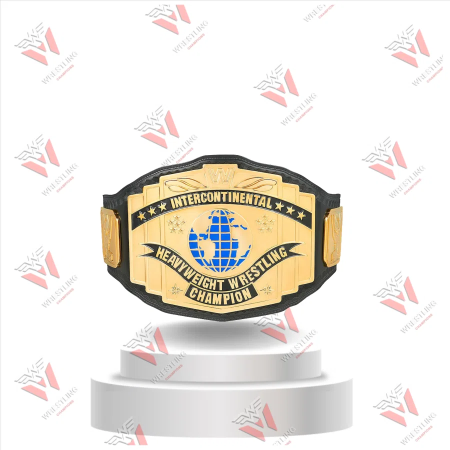 Intercontinental Heavyweight Wrestling Championship Replica Title Belt