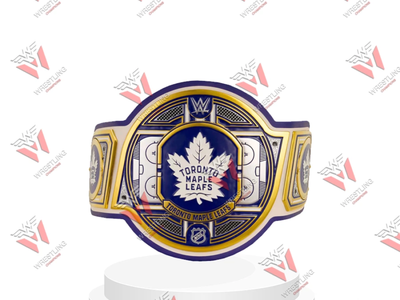 Toronto Maple Leaf NHL Wrestling Championship Belt