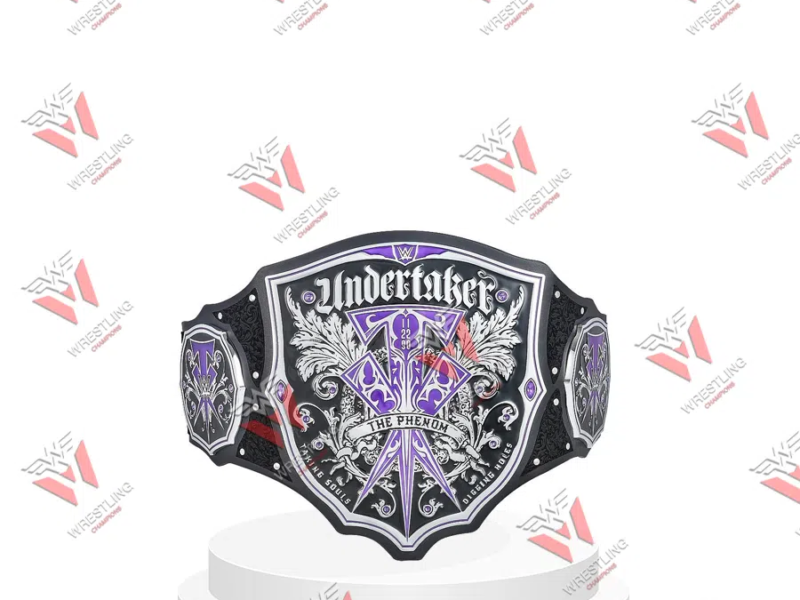 Undertaker The Phenom Wrestling Championship Replica Title Belt