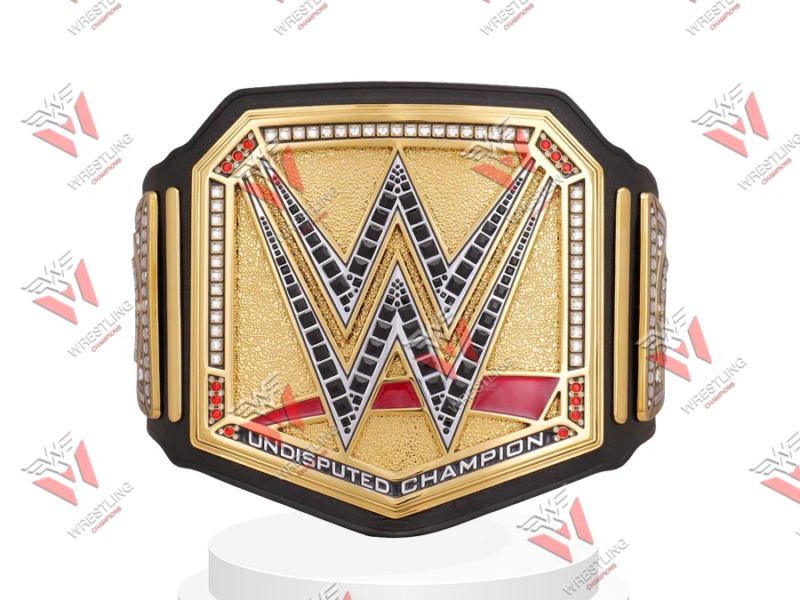 Undisputed Heavyweight Wrestling Championship Replica Title Belt