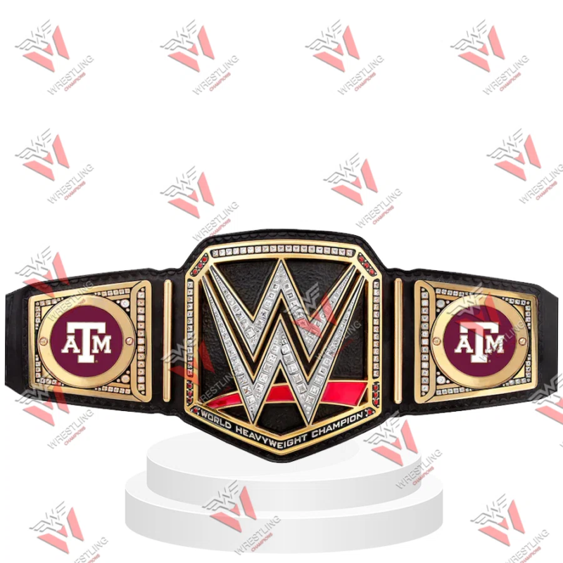 Texas A&M Aggies Heavyweight Wrestling Championship Replica Title Belt