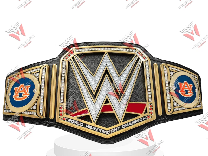 Auburn Tigers World Heavyweight Wrestling Championship Replica Title