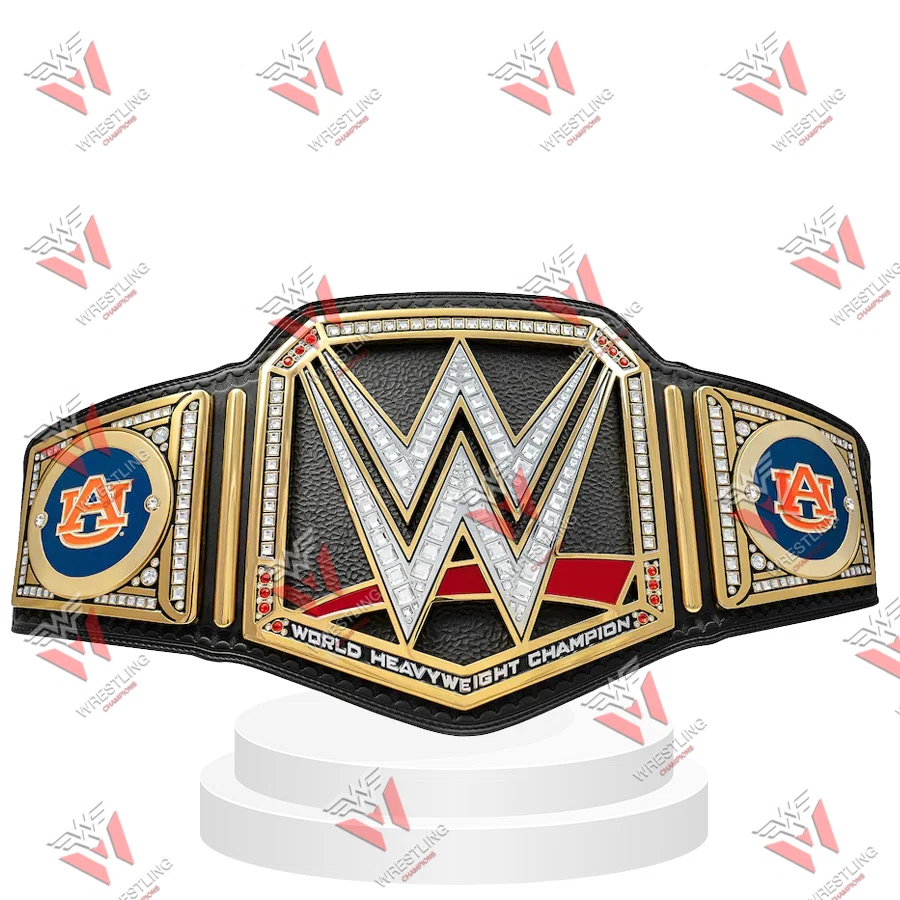 Auburn Tigers World Heavyweight Wrestling Championship Replica Title