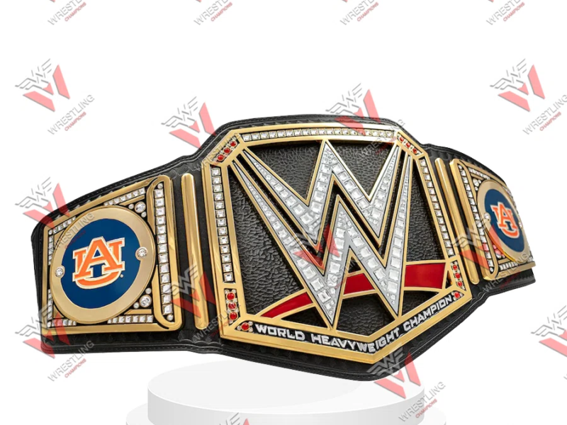 Auburn Tigers World Heavyweight Wrestling Championship Replica Title