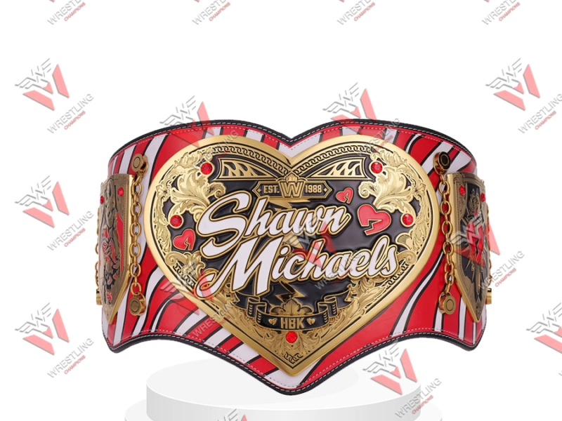 Shawn Michaels Wrestling Championship Replica Title Belt