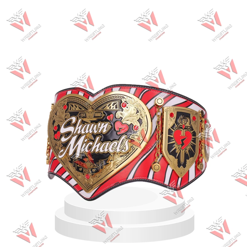 Shawn Michaels Wrestling Championship Replica Title Belt