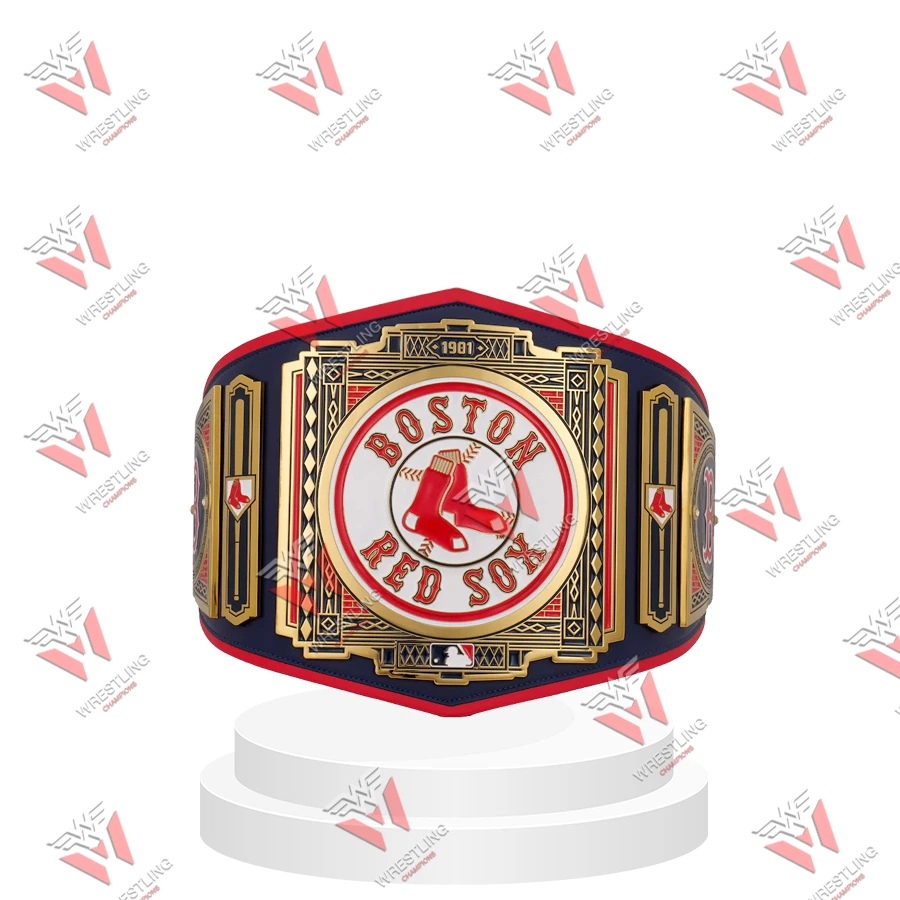 Boston Red Sox Wrestling Championship Replica Title Belt