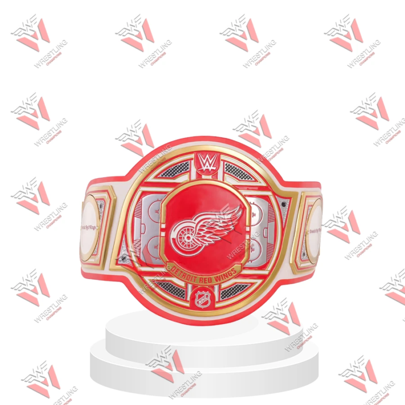 Detroit Red Wings NHL Wrestling Championship Belt