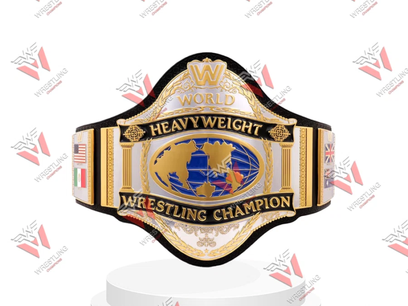 World Heavyweight Wrestling Championship Replica Title Belt