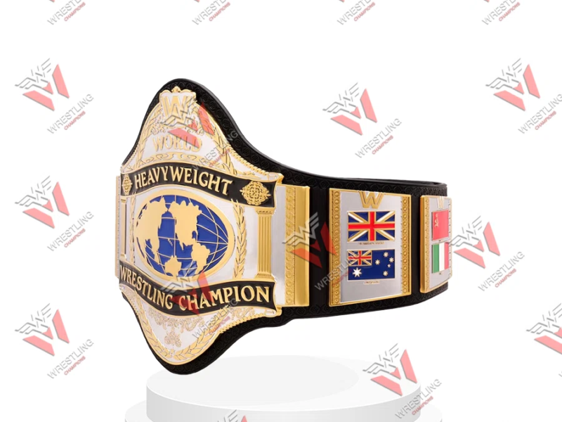 World Heavyweight Wrestling Championship Replica Title Belt