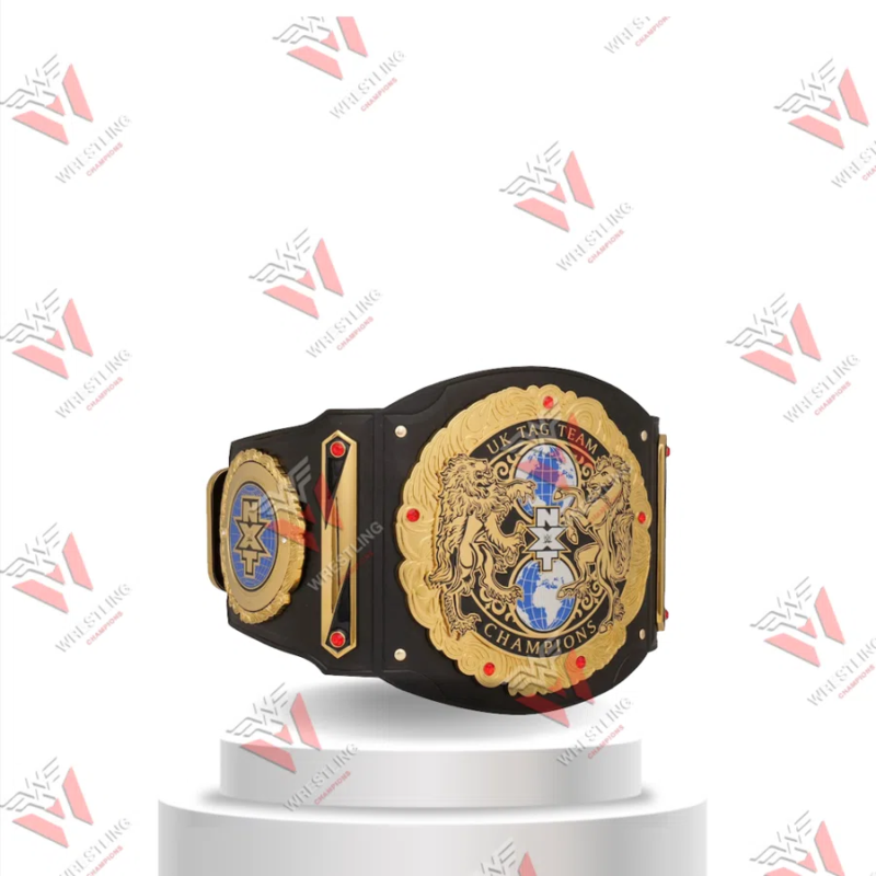 NXT UK Tag Team Wrestling Championship Replica Title Belt