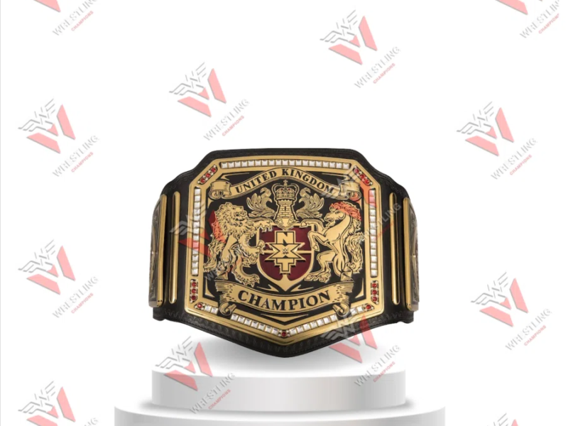 NXT United Kingdom Wrestling Championship Replica Title Belt