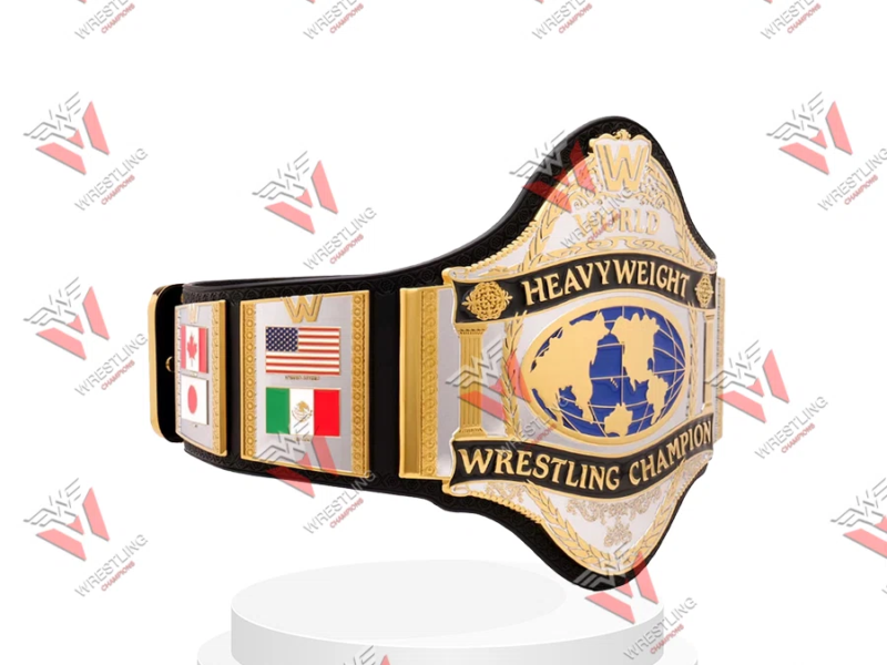 World Heavyweight Wrestling Championship Replica Title Belt