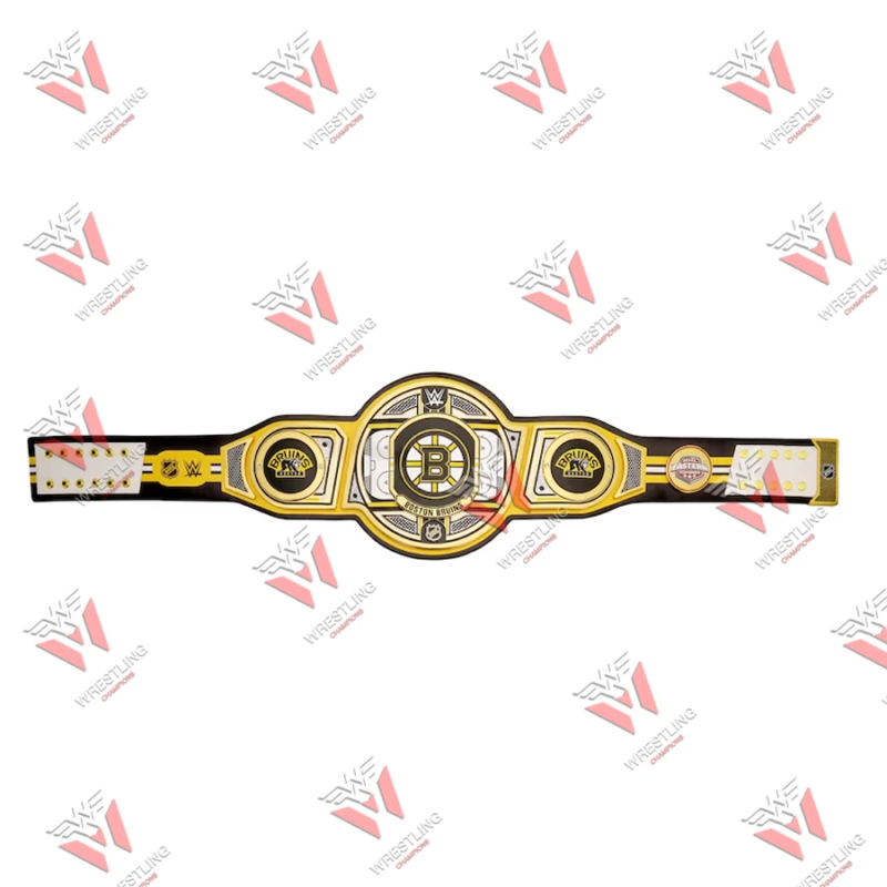 Boston Bruins NHL Wrestling Championship Belt