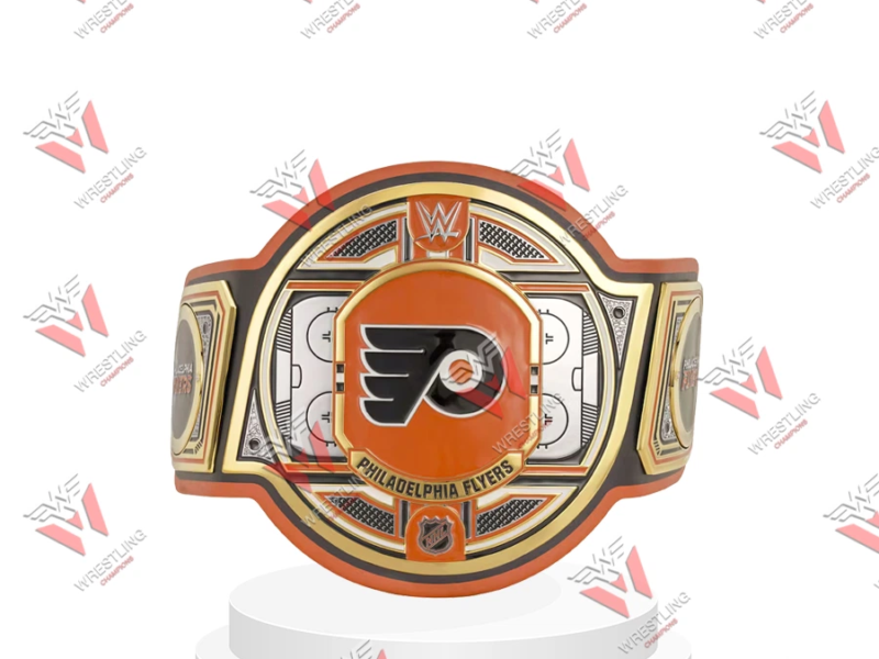 Philadelphia Flyers NHL Wrestling Championship Belt