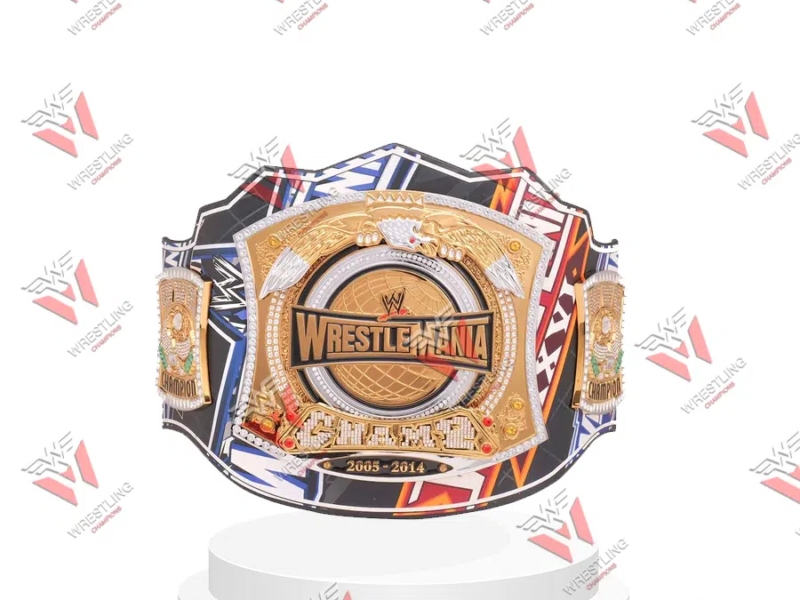 Spinner 40 Years WrestleMania Wrestling Title Replica Belt