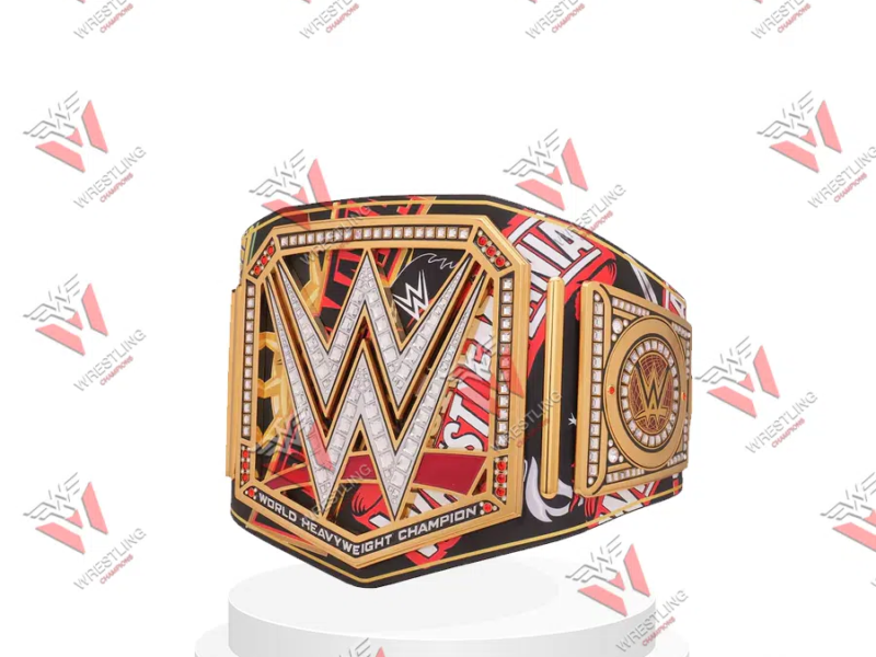 Modern Era 40 Years WrestleMania Wrestling Championship Replica Belt