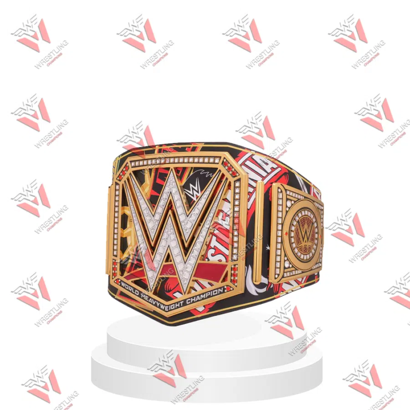 Modern Era 40 Years WrestleMania Wrestling Championship Replica Belt