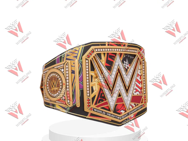 Modern Era 40 Years WrestleMania Wrestling Championship Replica Belt