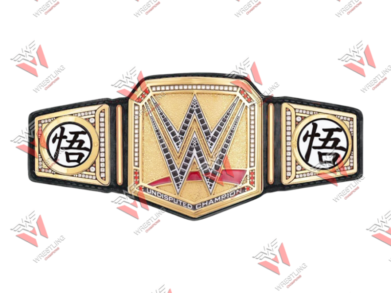 Undisputed Universal Heavyweight Championship Replica Title Belt with Custom Side Plates