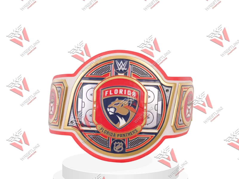 Florida Panthers NHL Wrestling Championship Belt