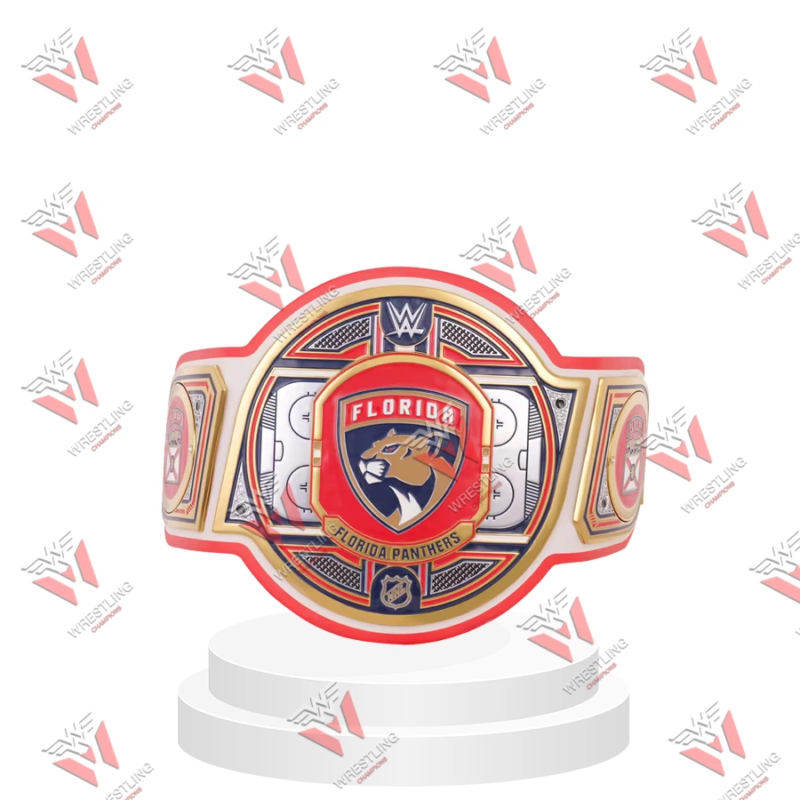 Florida Panthers NHL Wrestling Championship Belt