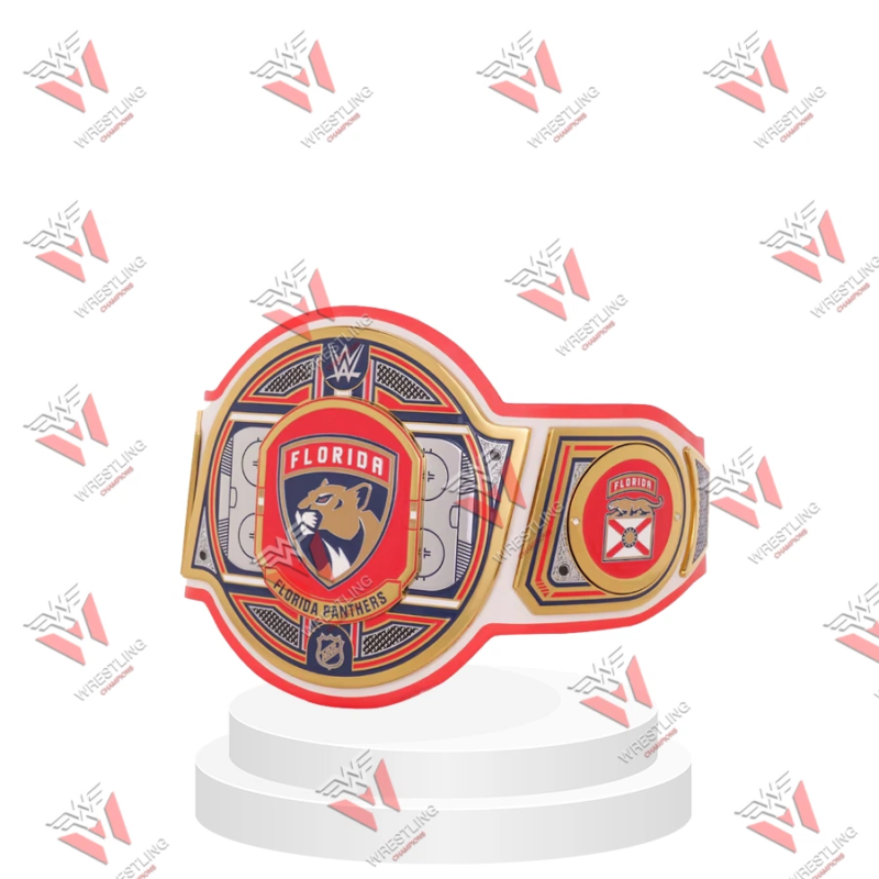 Florida Panthers NHL Wrestling Championship Belt