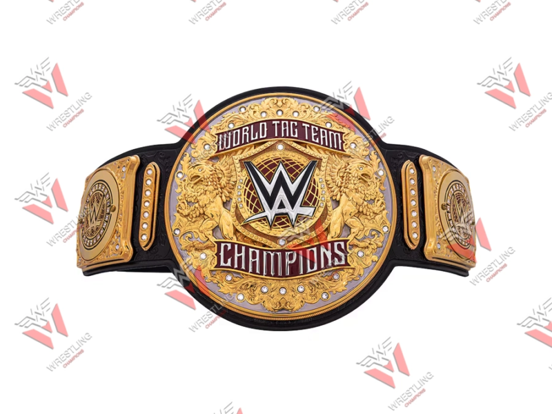 World Tag Team Wrestling Champions Replica Title Belt