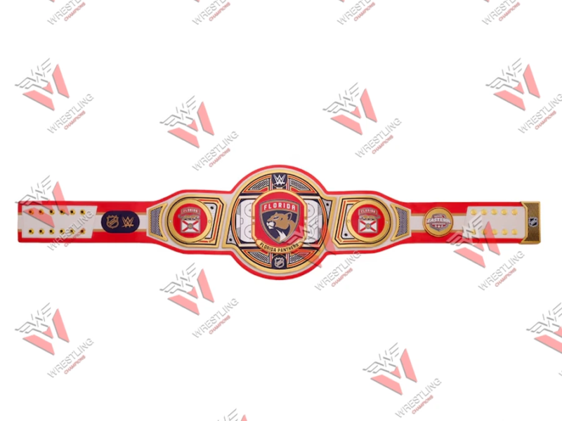 Florida Panthers NHL Wrestling Championship Belt