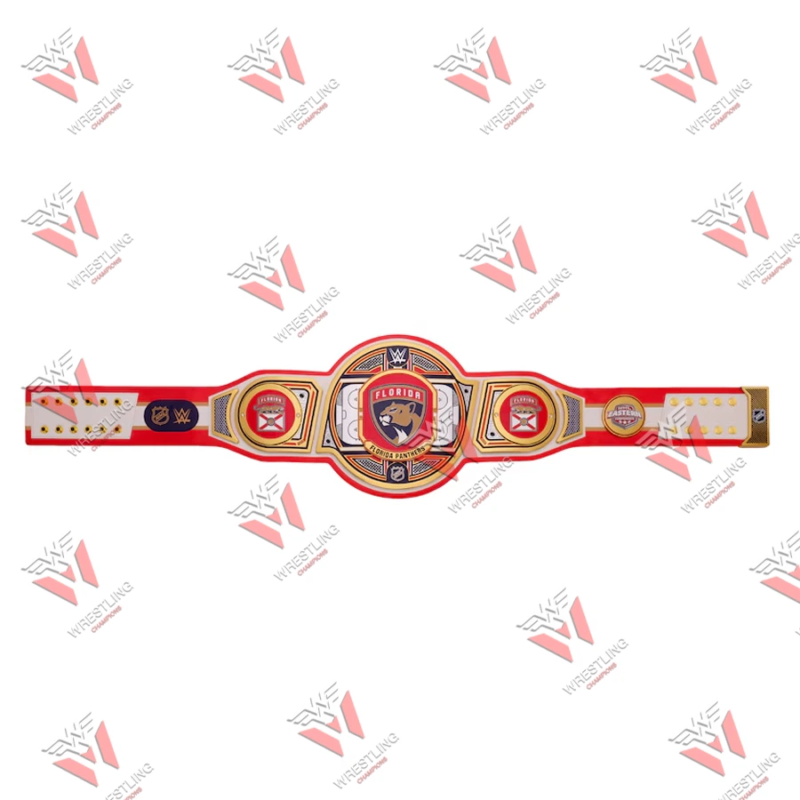 Florida Panthers NHL Wrestling Championship Belt