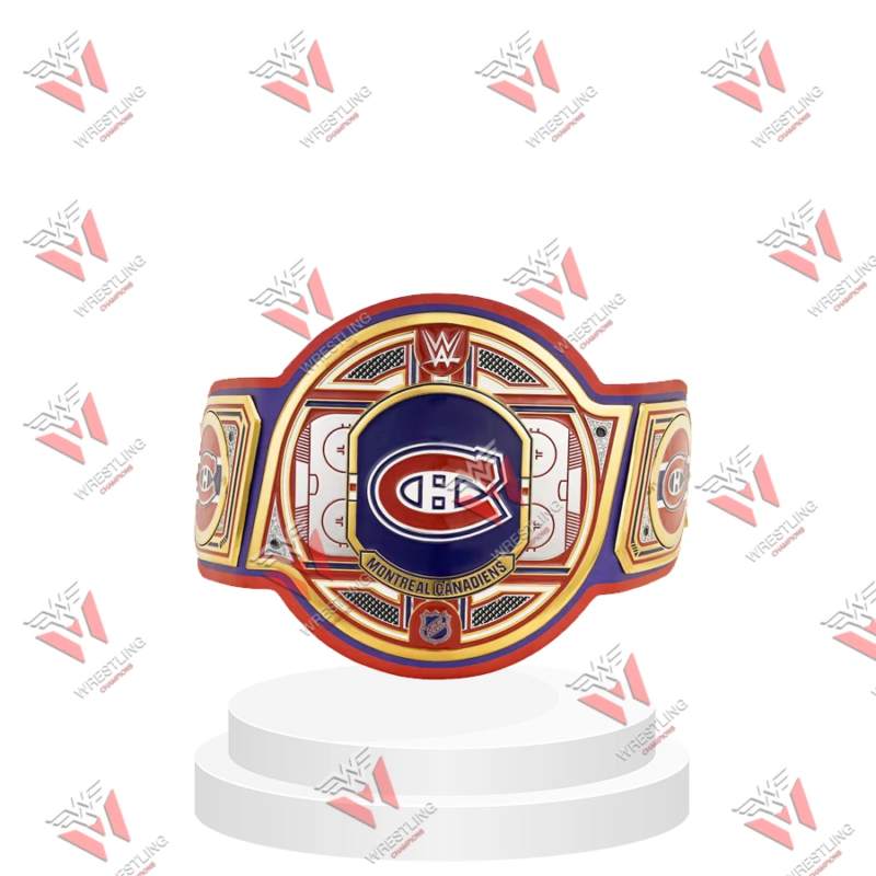 Montreal Canadiens NHL Wrestling Championship Belt