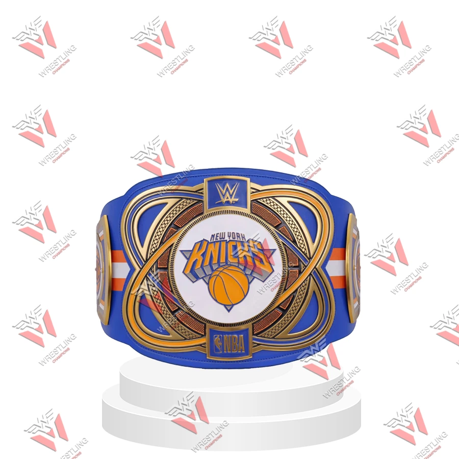 New York Knicks NBA Wrestling Championship Replica Belt Title