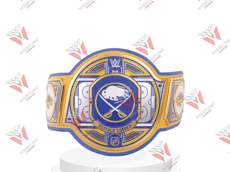 Buffalo Sabres NHL Wrestling Championship Belt