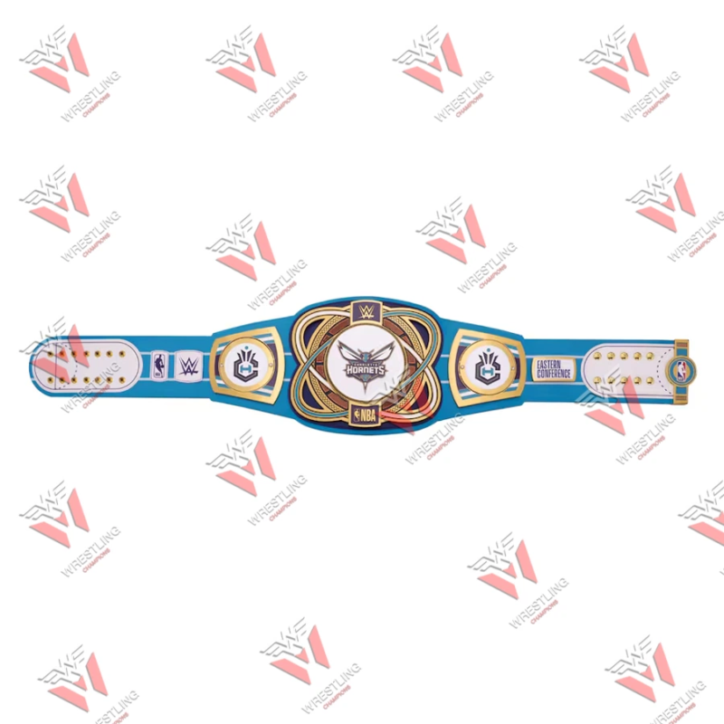 Charlotte Hornets NBA Wrestling Championship Replica Title Belt