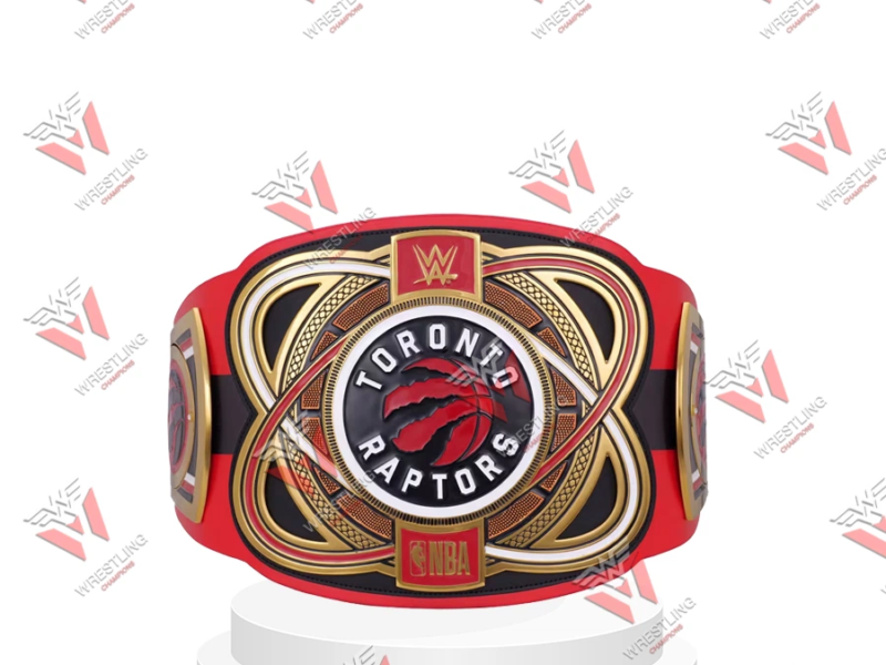 Toronto Raptors NBA Wrestling Championship Replica Title Belt