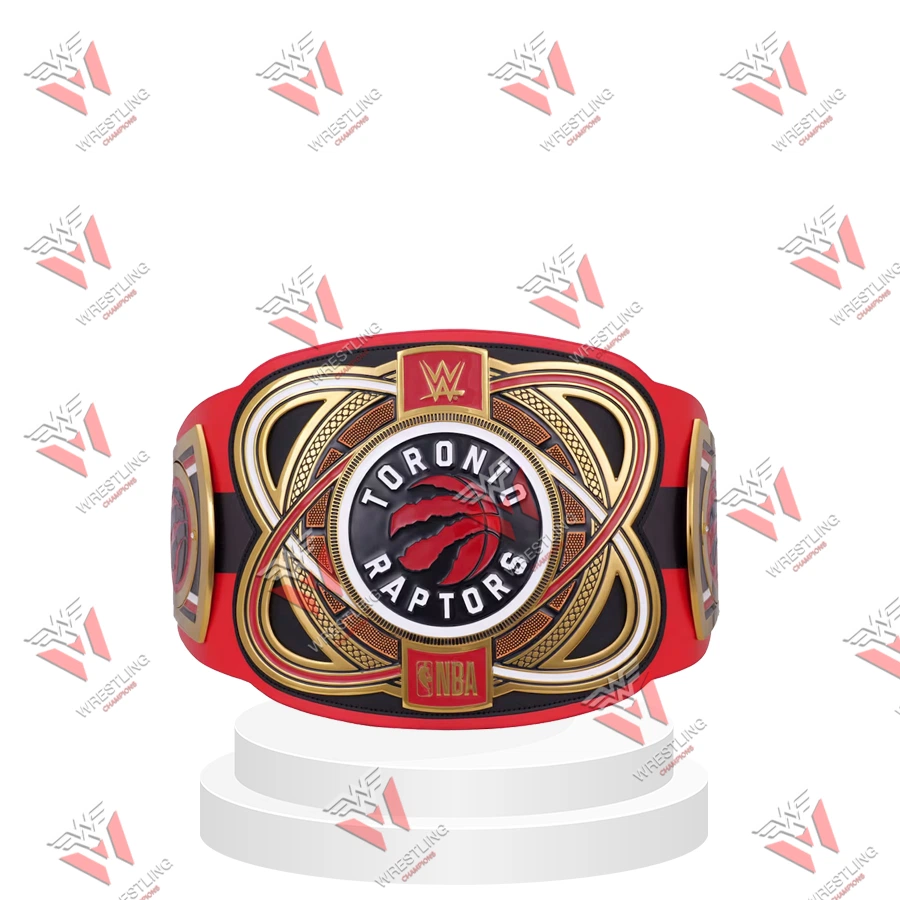 Toronto Raptors NBA Wrestling Championship Replica Title Belt