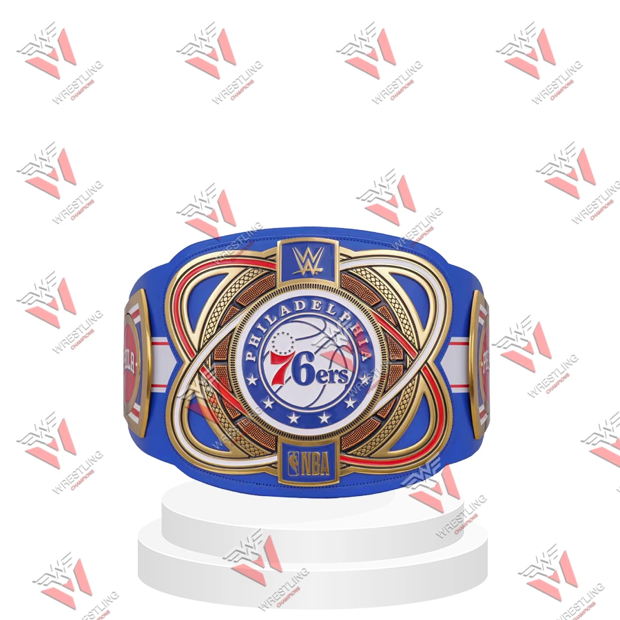 Philadelphia NBA Wrestling Championship Replica Title Belt