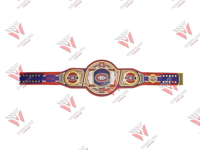 Montreal Canadiens NHL Wrestling Championship Belt