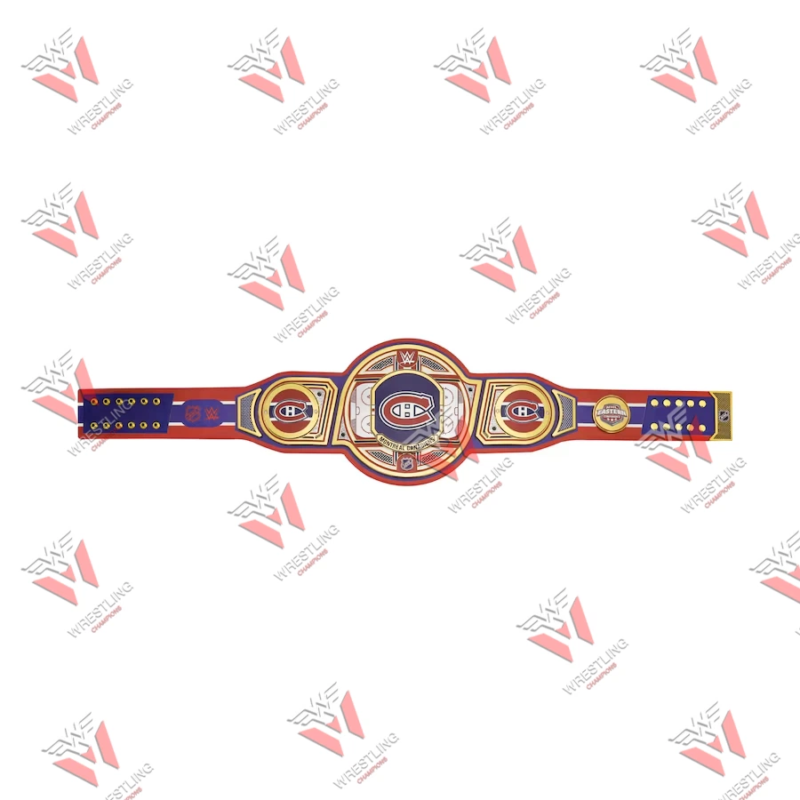 Montreal Canadiens NHL Wrestling Championship Belt