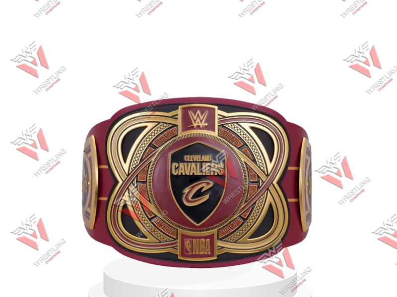 Cleveland Cavaliers NBA Wrestling Championship Replica Title Belt