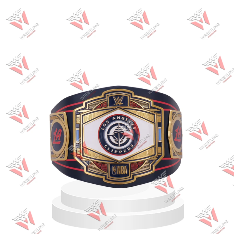 Los Angeles Clippers NBA Wrestling Championship Replica Title Belt