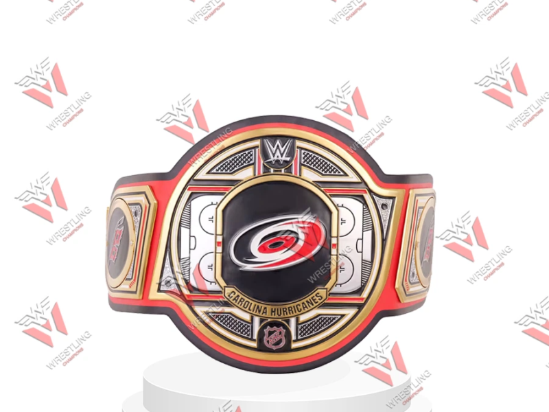 Carolina Hurricanes NHL Wrestling Championship Belt