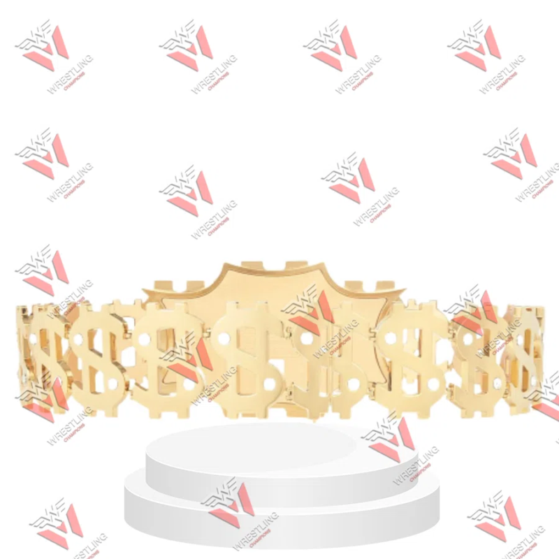 Million Dollar Heavyweight Wrestling Championship Replica Title Belt