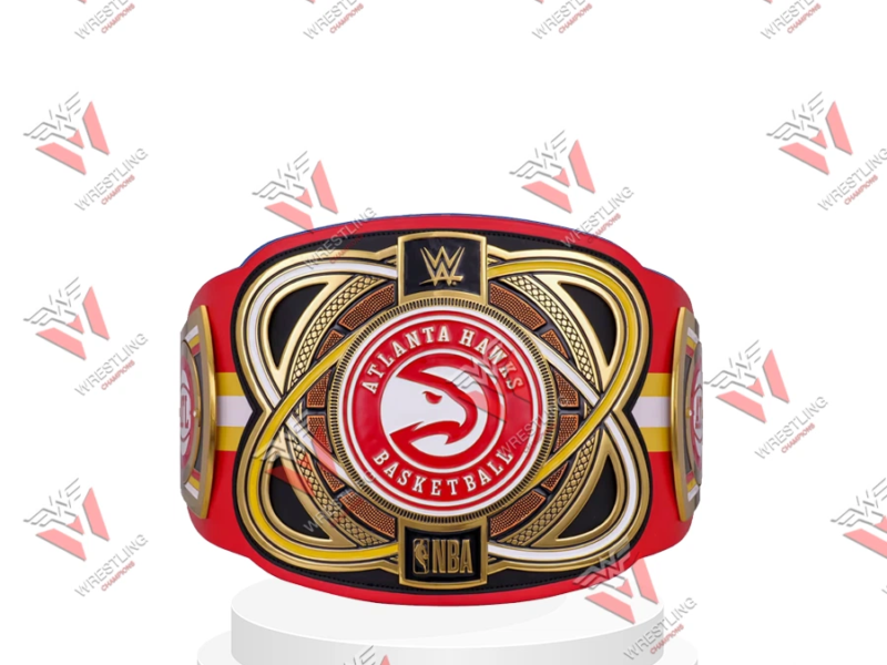 Atlanta Hawks Basketball NBA Wrestling Championship Replica Title Belt