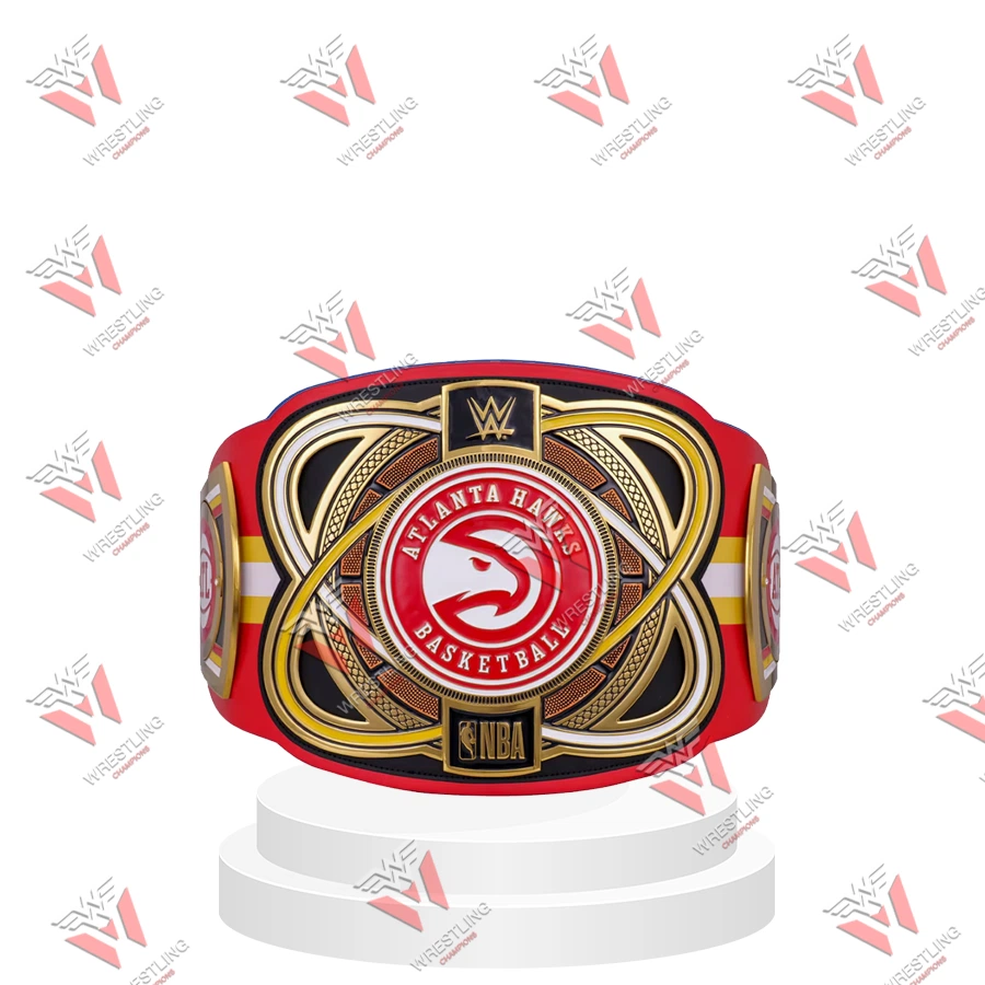 Atlanta Hawks Basketball NBA Wrestling Championship Replica Title Belt