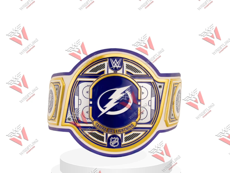 Tampa Bay Lightning NHL Wrestling Championship Belt